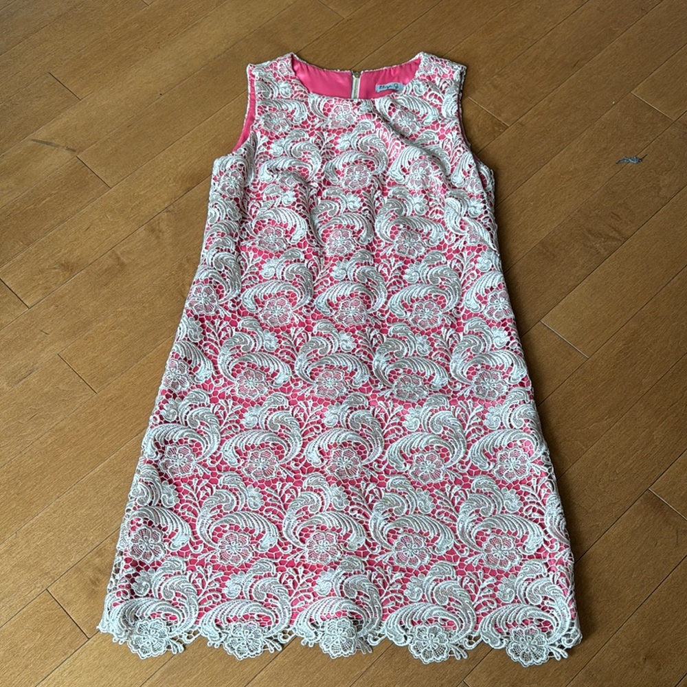 Eliza J Pink Lace Dress in 6
